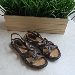 b.o.c Brown Strappy Sandals
